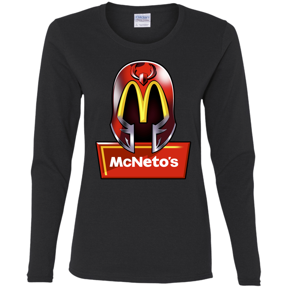 T-Shirts Black / S McNeto's Women's Long Sleeve T-Shirt