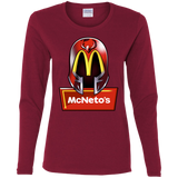 T-Shirts Cardinal / S McNeto's Women's Long Sleeve T-Shirt