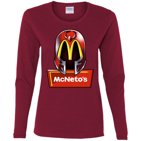 T-Shirts Cardinal / S McNeto's Women's Long Sleeve T-Shirt