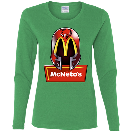 T-Shirts Irish Green / S McNeto's Women's Long Sleeve T-Shirt