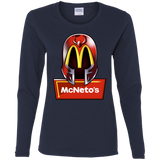 T-Shirts Navy / S McNeto's Women's Long Sleeve T-Shirt