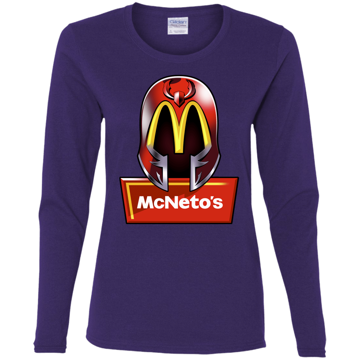 T-Shirts Purple / S McNeto's Women's Long Sleeve T-Shirt