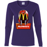 T-Shirts Purple / S McNeto's Women's Long Sleeve T-Shirt