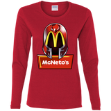 T-Shirts Red / S McNeto's Women's Long Sleeve T-Shirt