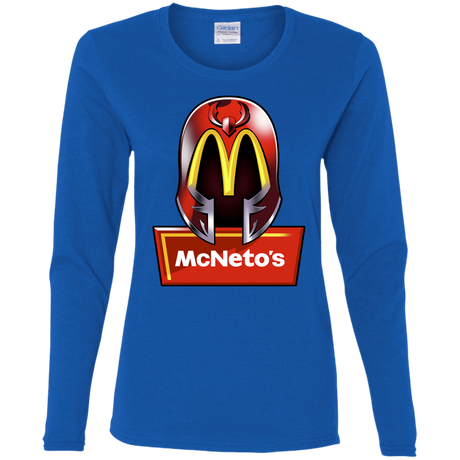 T-Shirts Royal / S McNeto's Women's Long Sleeve T-Shirt