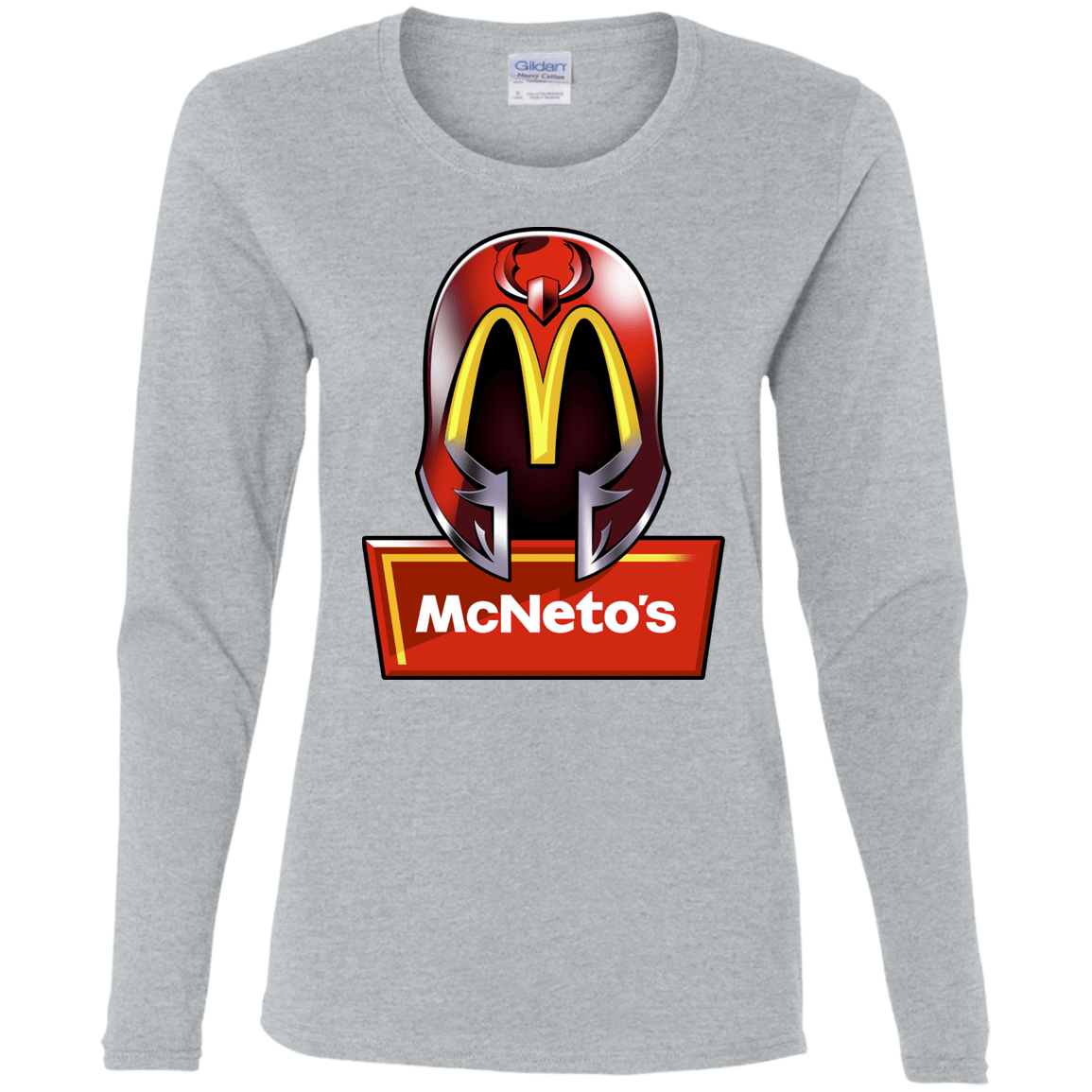 T-Shirts Sport Grey / S McNeto's Women's Long Sleeve T-Shirt