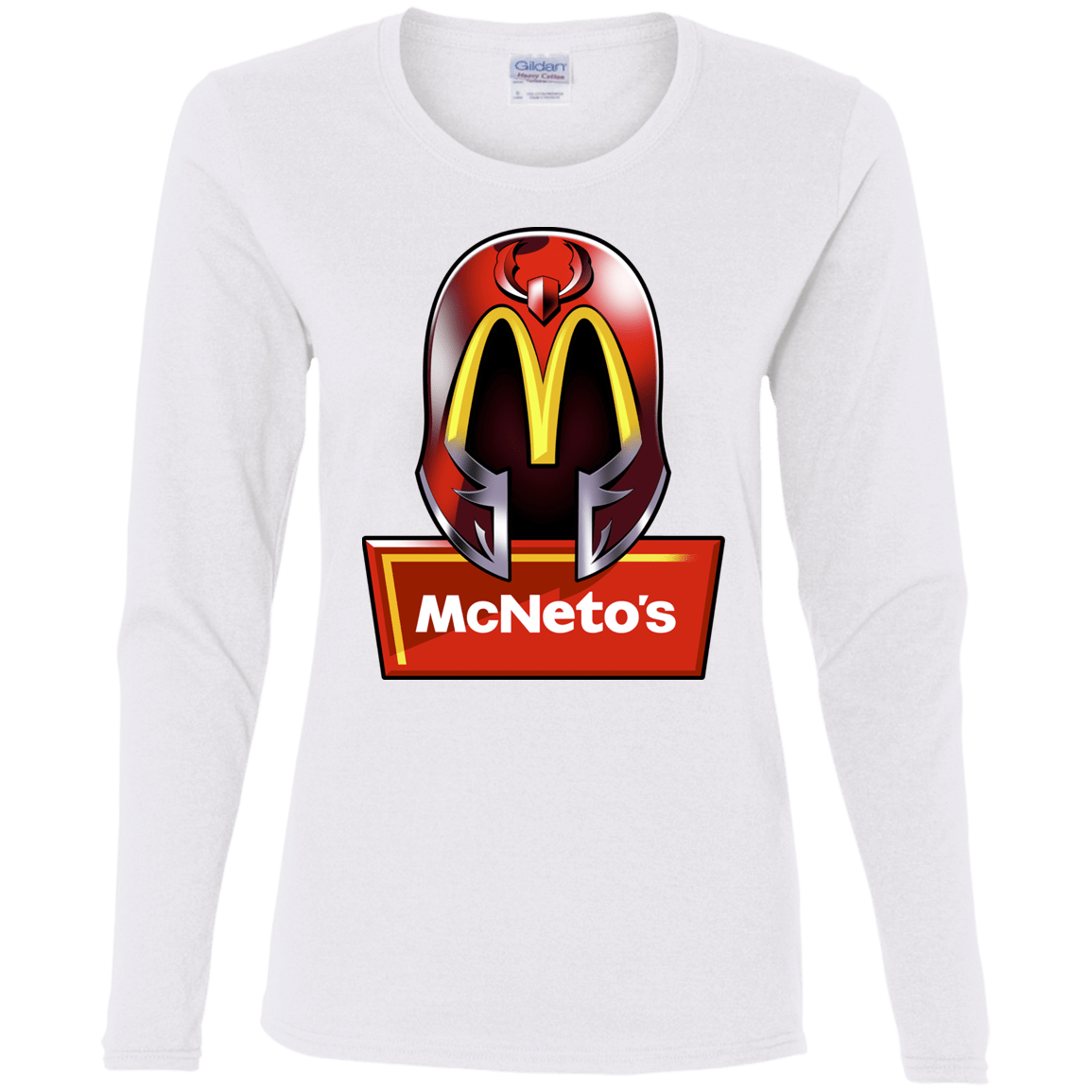 T-Shirts White / S McNeto's Women's Long Sleeve T-Shirt