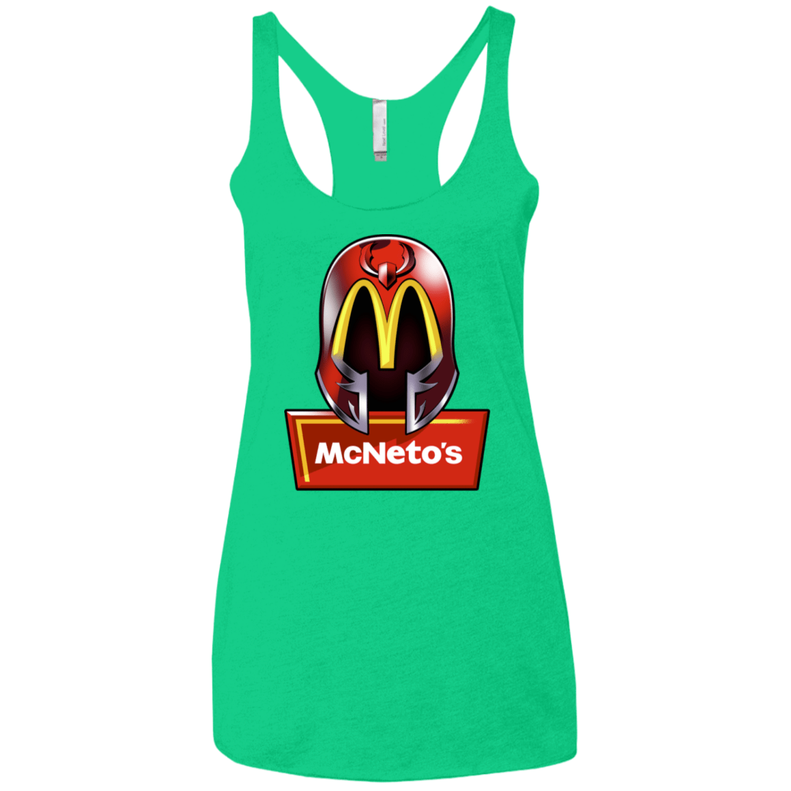 T-Shirts Envy / X-Small McNeto's Women's Triblend Racerback Tank
