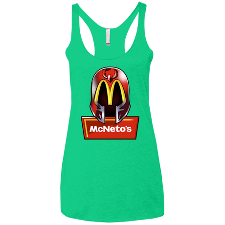 T-Shirts Envy / X-Small McNeto's Women's Triblend Racerback Tank