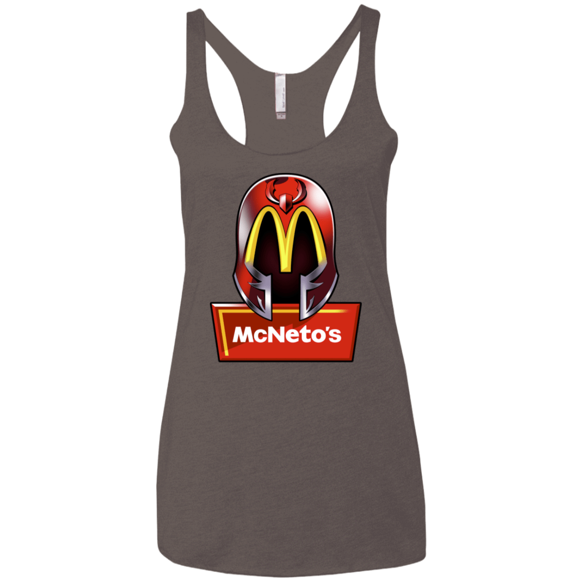 T-Shirts Macchiato / X-Small McNeto's Women's Triblend Racerback Tank