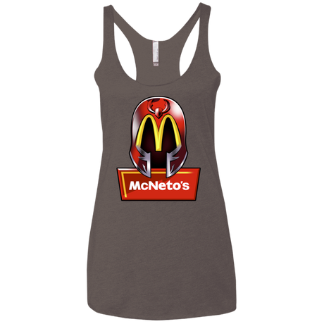 T-Shirts Macchiato / X-Small McNeto's Women's Triblend Racerback Tank