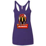 T-Shirts Purple Rush / X-Small McNeto's Women's Triblend Racerback Tank