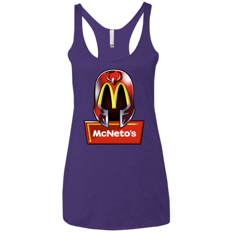T-Shirts Purple Rush / X-Small McNeto's Women's Triblend Racerback Tank