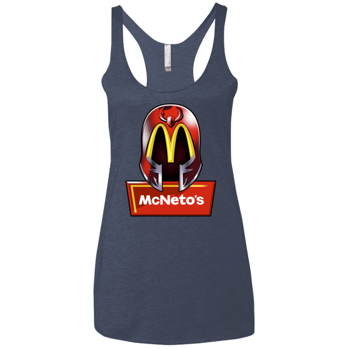 T-Shirts Vintage Navy / X-Small McNeto's Women's Triblend Racerback Tank