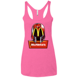 T-Shirts Vintage Pink / X-Small McNeto's Women's Triblend Racerback Tank