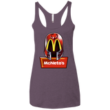 T-Shirts Vintage Purple / X-Small McNeto's Women's Triblend Racerback Tank