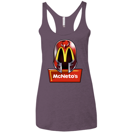 T-Shirts Vintage Purple / X-Small McNeto's Women's Triblend Racerback Tank