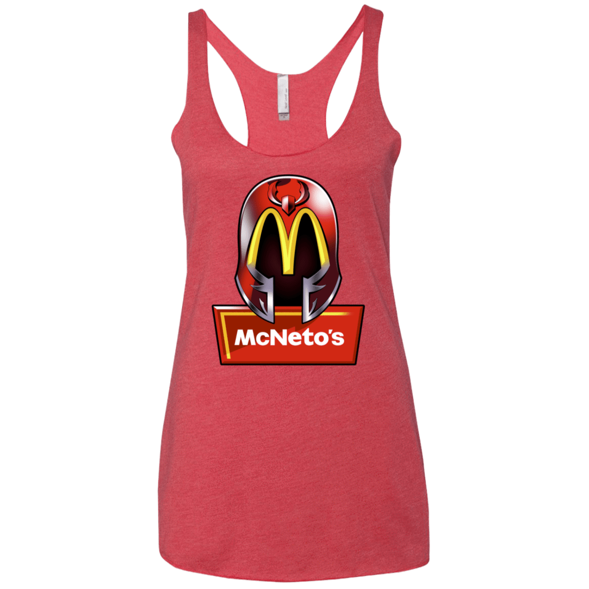 T-Shirts Vintage Red / X-Small McNeto's Women's Triblend Racerback Tank