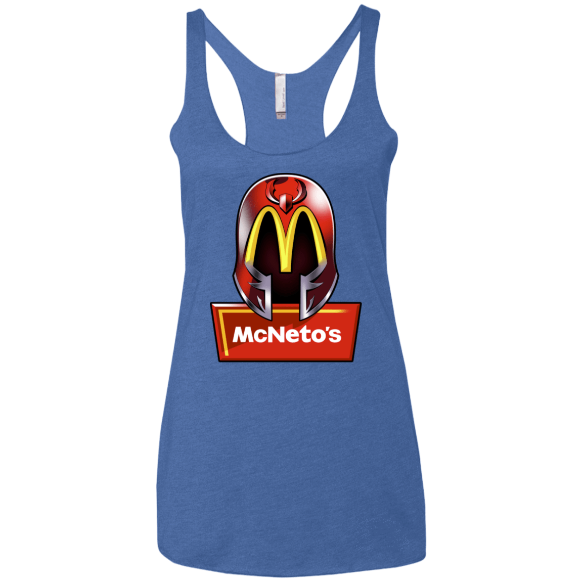 T-Shirts Vintage Royal / X-Small McNeto's Women's Triblend Racerback Tank