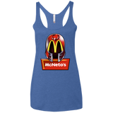 T-Shirts Vintage Royal / X-Small McNeto's Women's Triblend Racerback Tank