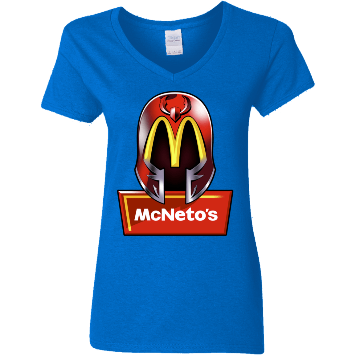 T-Shirts Royal / S McNeto's Women's V-Neck T-Shirt