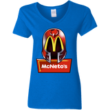 T-Shirts Royal / S McNeto's Women's V-Neck T-Shirt