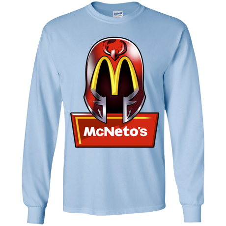 T-Shirts Light Blue / YS McNeto's Youth Long Sleeve T-Shirt
