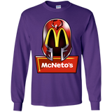 T-Shirts Purple / YS McNeto's Youth Long Sleeve T-Shirt