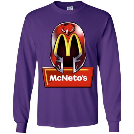 T-Shirts Purple / YS McNeto's Youth Long Sleeve T-Shirt