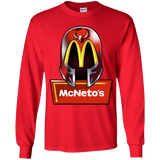 T-Shirts Red / YS McNeto's Youth Long Sleeve T-Shirt