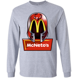 T-Shirts Sport Grey / YS McNeto's Youth Long Sleeve T-Shirt