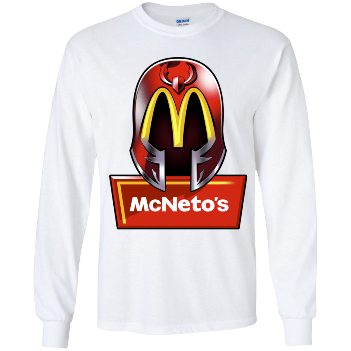 T-Shirts White / YS McNeto's Youth Long Sleeve T-Shirt