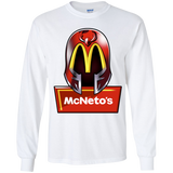 T-Shirts White / YS McNeto's Youth Long Sleeve T-Shirt
