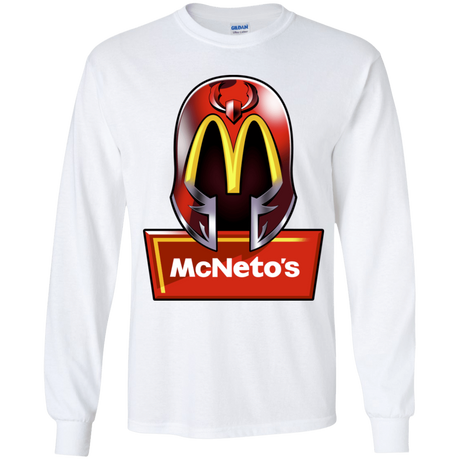 T-Shirts White / YS McNeto's Youth Long Sleeve T-Shirt