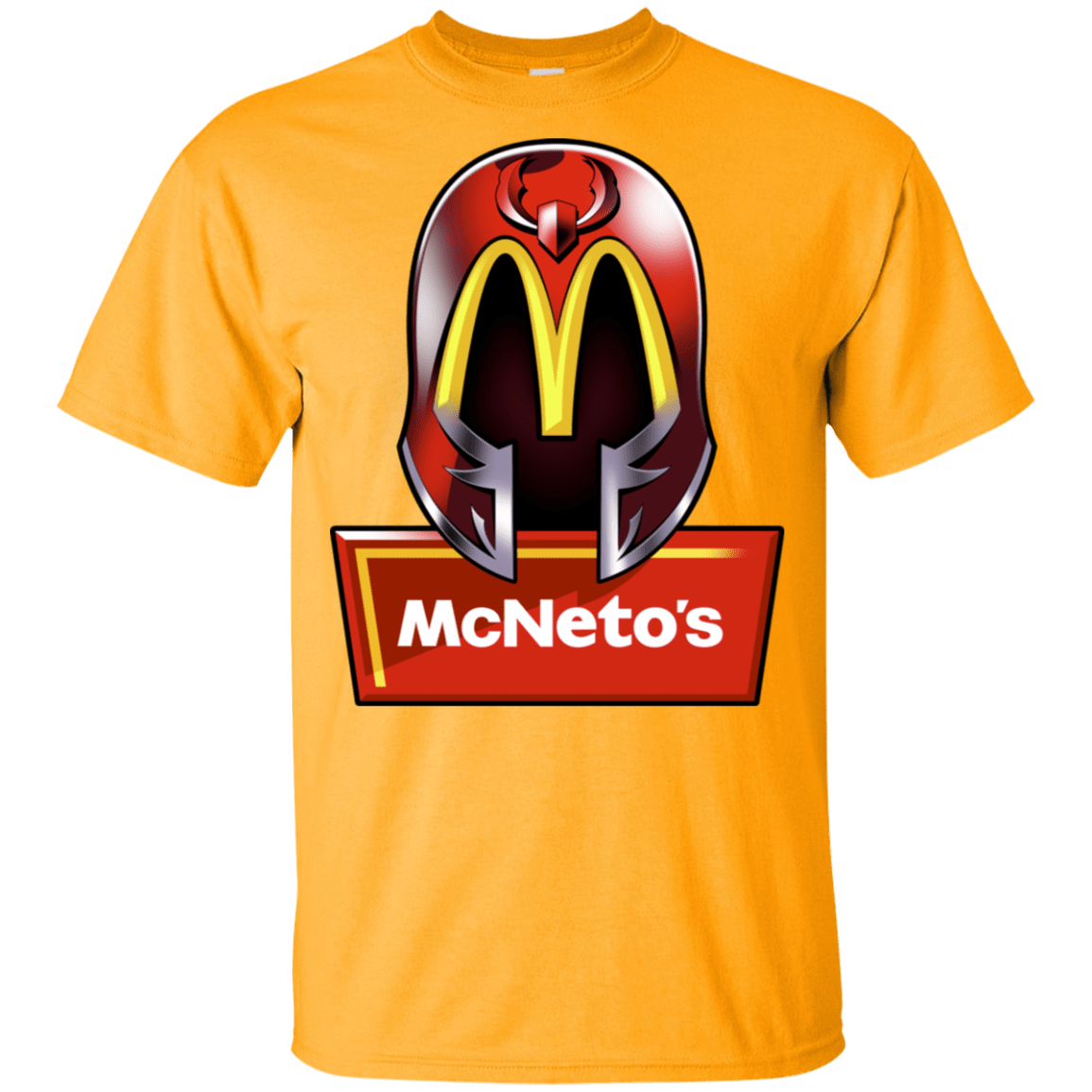 T-Shirts Gold / YXS McNeto's Youth T-Shirt