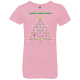 T-Shirts Light Pink / YXS Mcpacman Girls Premium T-Shirt