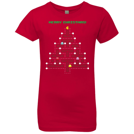 T-Shirts Red / YXS Mcpacman Girls Premium T-Shirt