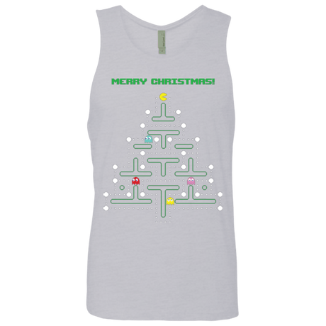 T-Shirts Heather Grey / Small Mcpacman Men's Premium Tank Top