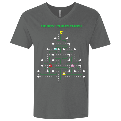 T-Shirts Heavy Metal / X-Small Mcpacman Men's Premium V-Neck