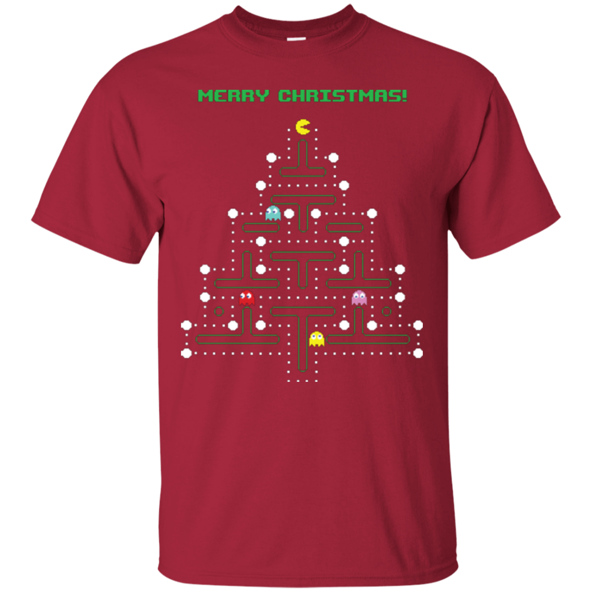 T-Shirts Cardinal / Small Mcpacman T-Shirt