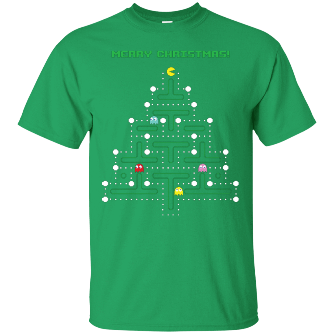 T-Shirts Irish Green / Small Mcpacman T-Shirt