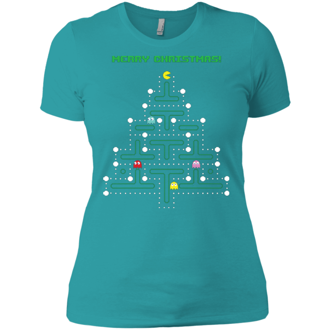 T-Shirts Tahiti Blue / X-Small Mcpacman Women's Premium T-Shirt