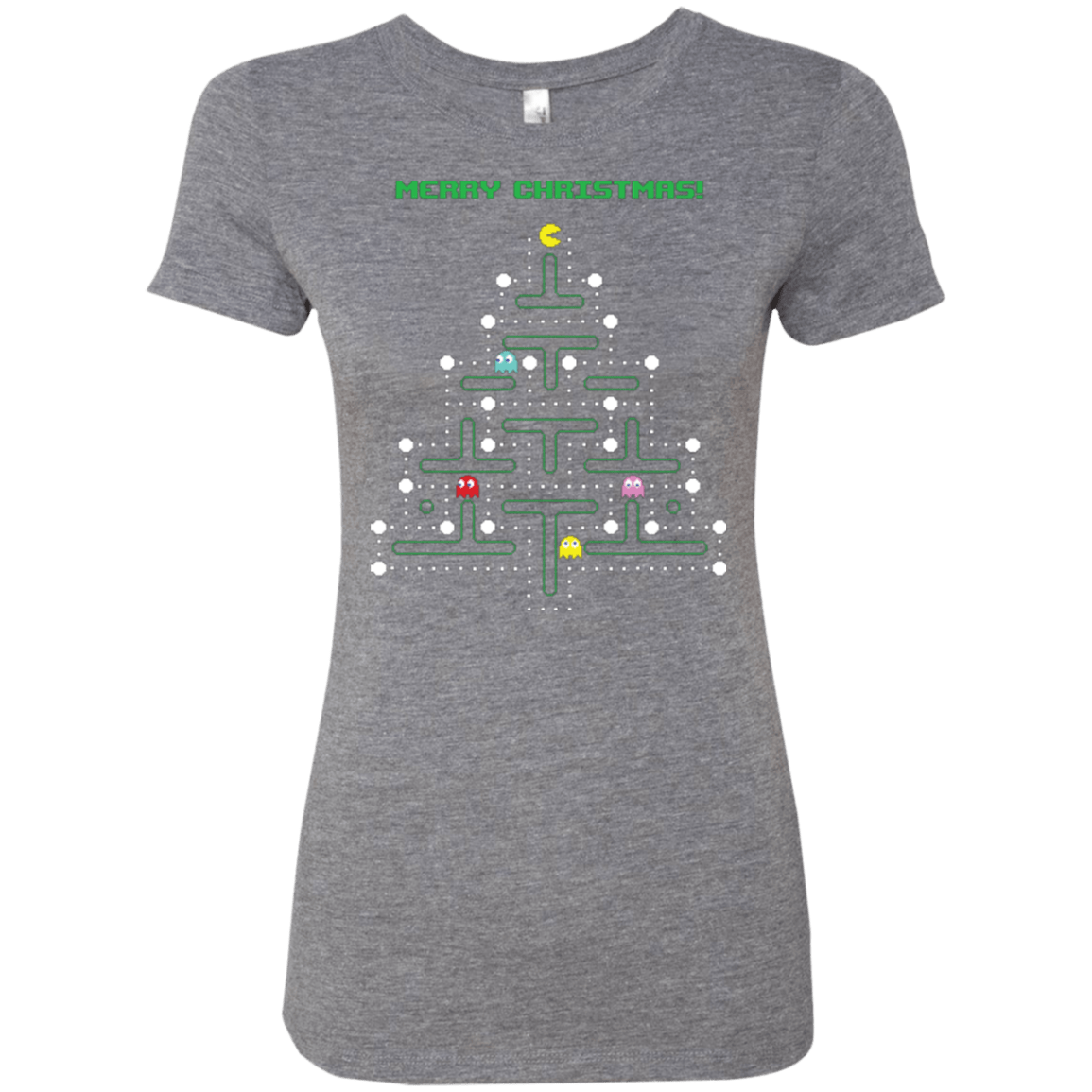 T-Shirts Premium Heather / Small Mcpacman Women's Triblend T-Shirt