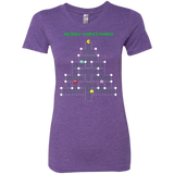 T-Shirts Purple Rush / Small Mcpacman Women's Triblend T-Shirt