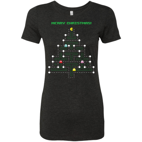 T-Shirts Vintage Black / Small Mcpacman Women's Triblend T-Shirt