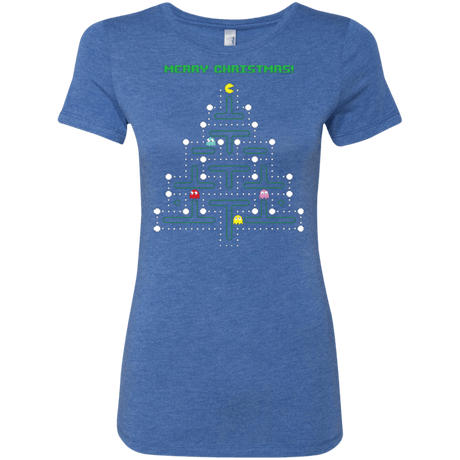 T-Shirts Vintage Royal / Small Mcpacman Women's Triblend T-Shirt