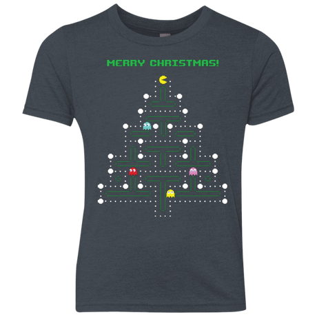 T-Shirts Vintage Navy / YXS Mcpacman Youth Triblend T-Shirt