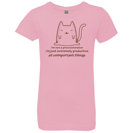 T-Shirts Light Pink / YXS ME cat Girls Premium T-Shirt