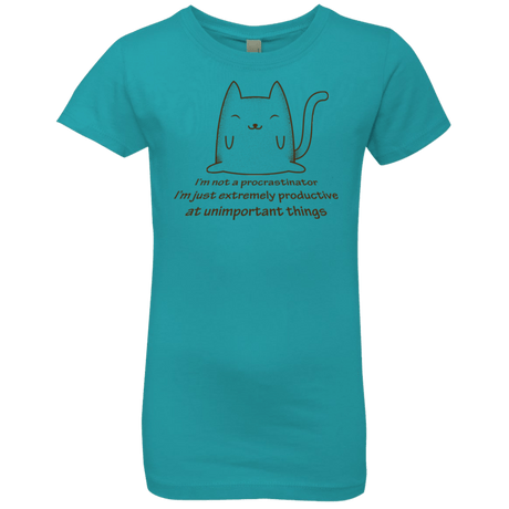 T-Shirts Tahiti Blue / YXS ME cat Girls Premium T-Shirt