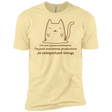 T-Shirts Banana Cream / X-Small ME cat Men's Premium T-Shirt